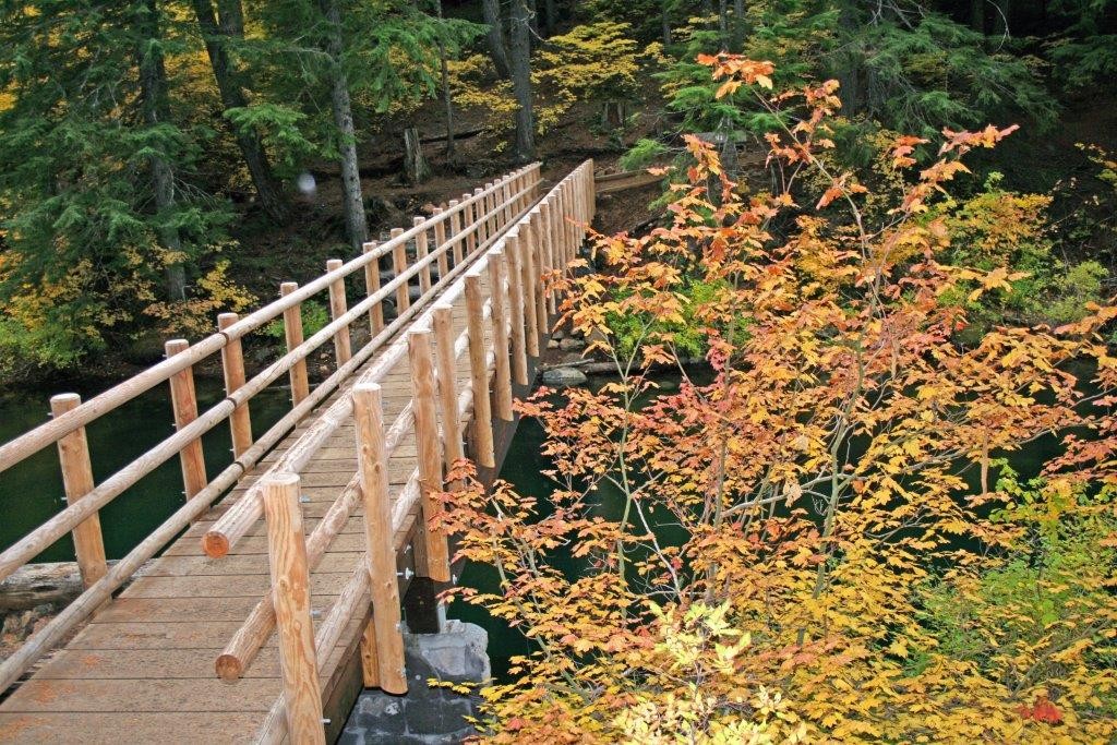Bridge on the Clear Lake Trail