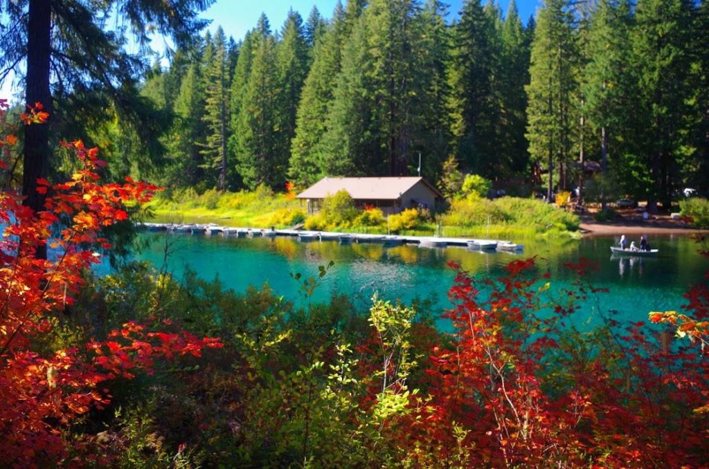 Clear Lake Resort Lodge in early Fall